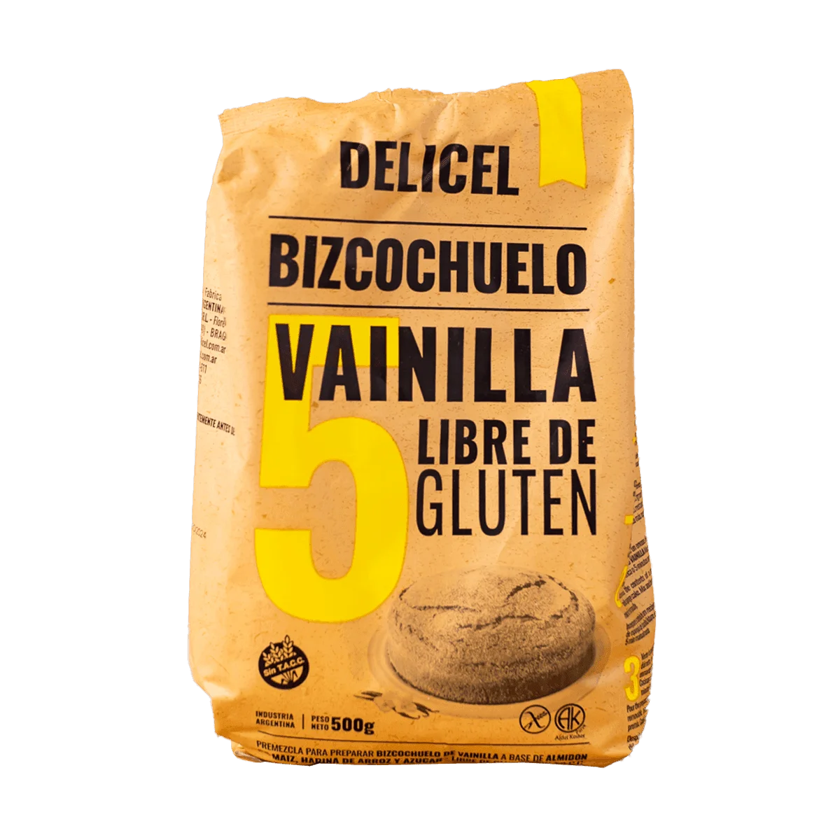 PREMEZCLA BIZ. VAINILLA X 500 GR DELICELL