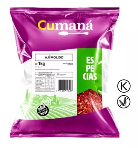 Aji molido Picante x 1kg