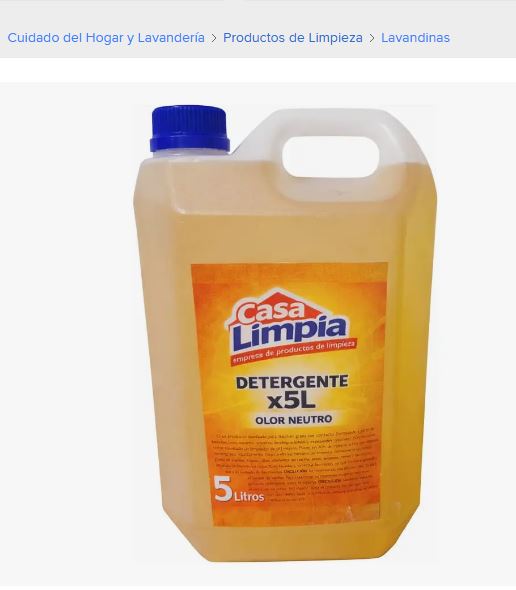 POWER DETERTENGE 5L (4U CASA LIMPIA )