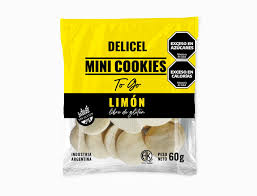 MINICOOKIES DE LIMON X 60 GRS DELICEL