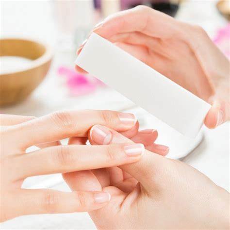 Block Blanco Lima Pulidor De Uñas