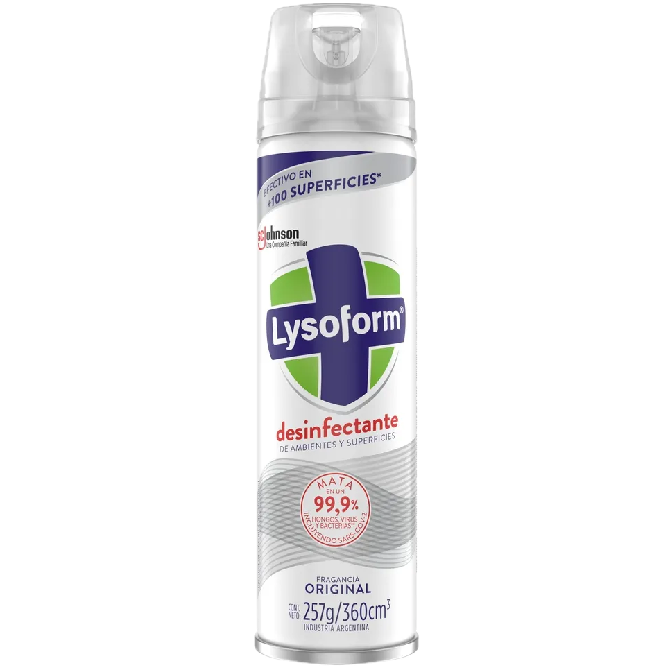 Desinfectante aer 360cc original Lysoform (12)