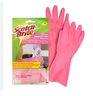 GUANTES LIMPIEZA SCOTCH BRITE IMPORT M 7-7 1/2