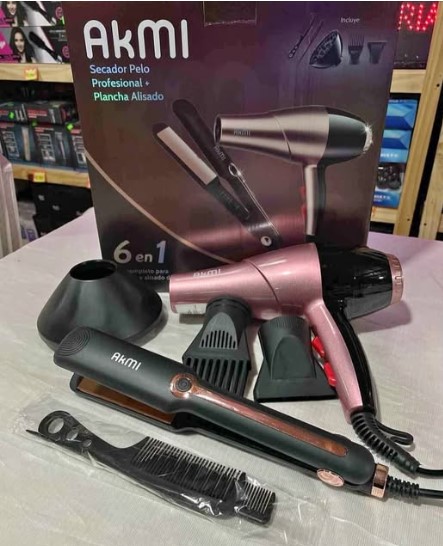 Set de Secador y Planchita - AKMI