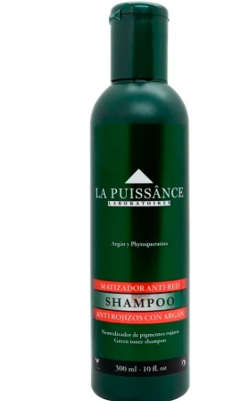 shampoo matizador La Puissance anti red anti rojos 300ml