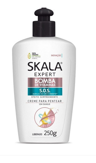 skala crema de peinar bomba de vitaminas 3 en 1 250g