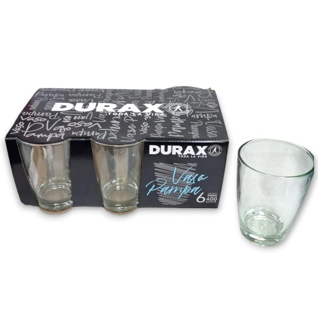 Vaso Pampa x 6 - DURAX
