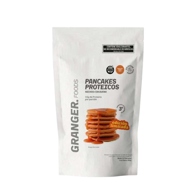 PANCAKES PROTEICOS DULCE DE LECHE GRANGER