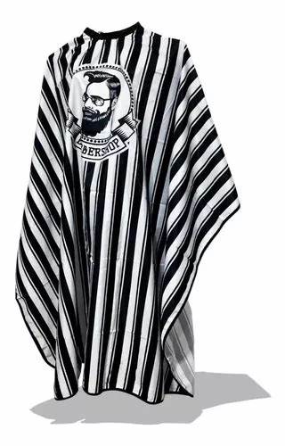 capa barber con gancho