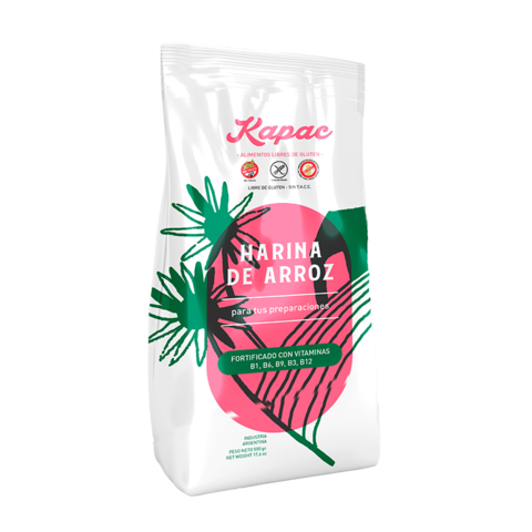 HARINA DE ARROZ X 500G KAPAC