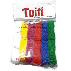 Colitas pelo 12u colores Tuiti