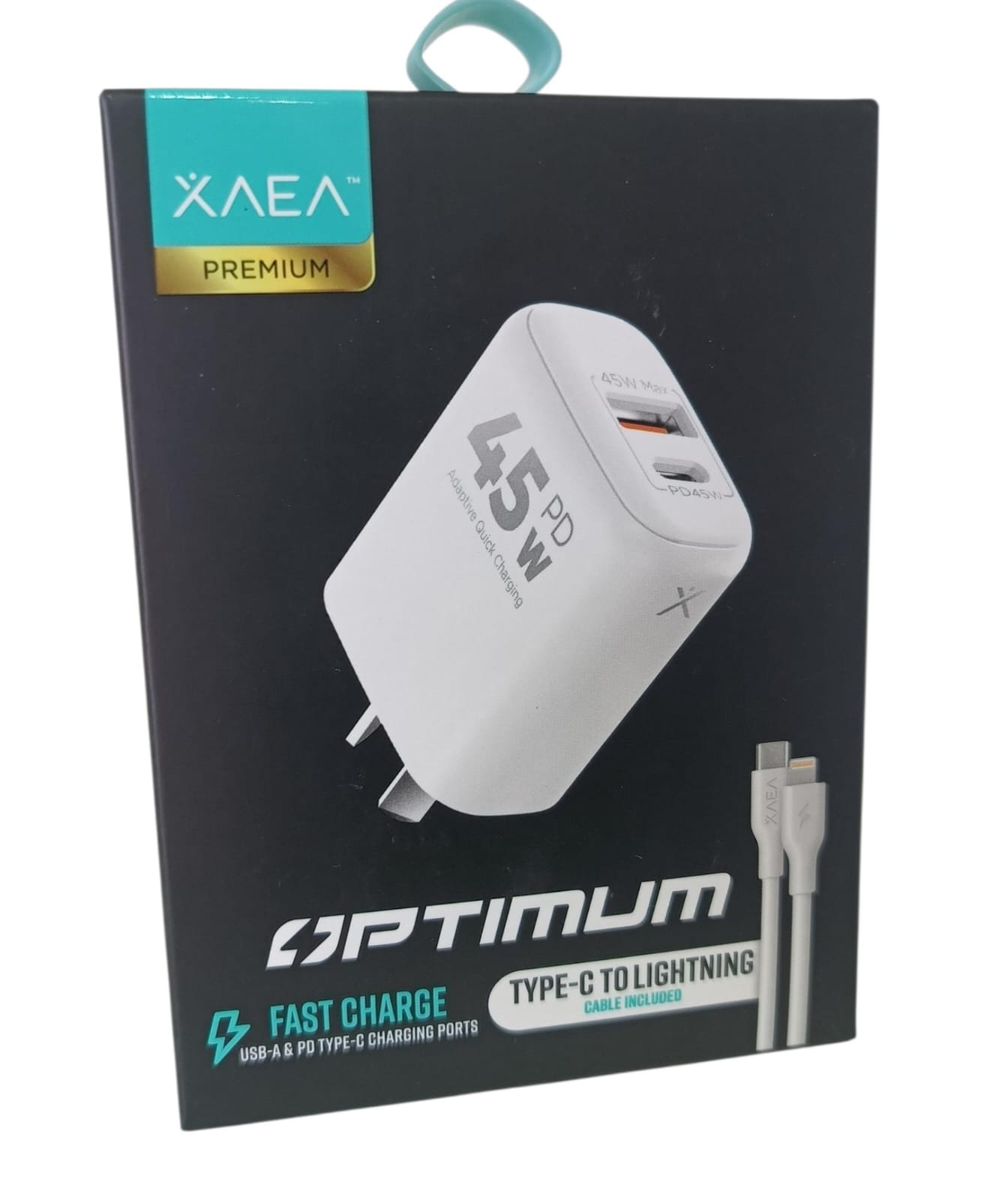 CARGADOR IPHONE–5A –PUERTOS USB-C+CABLE C-IP