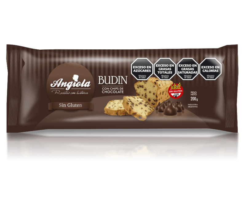 BUDIN ANGIOLA CHP. CHOC X 200 GR