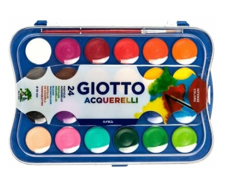 ACUARELA GIOTTO  X 24 COLORES
