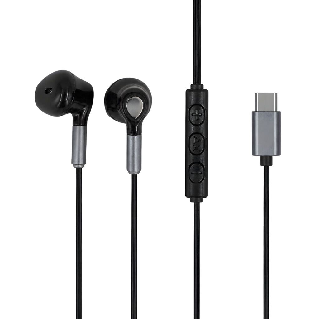 MANOS LIBRES CON CABLE TC negro