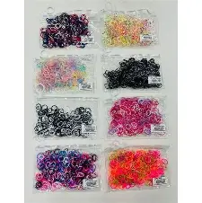 Bandas Elásticas COLORES SURTIDO Terminación de trenza