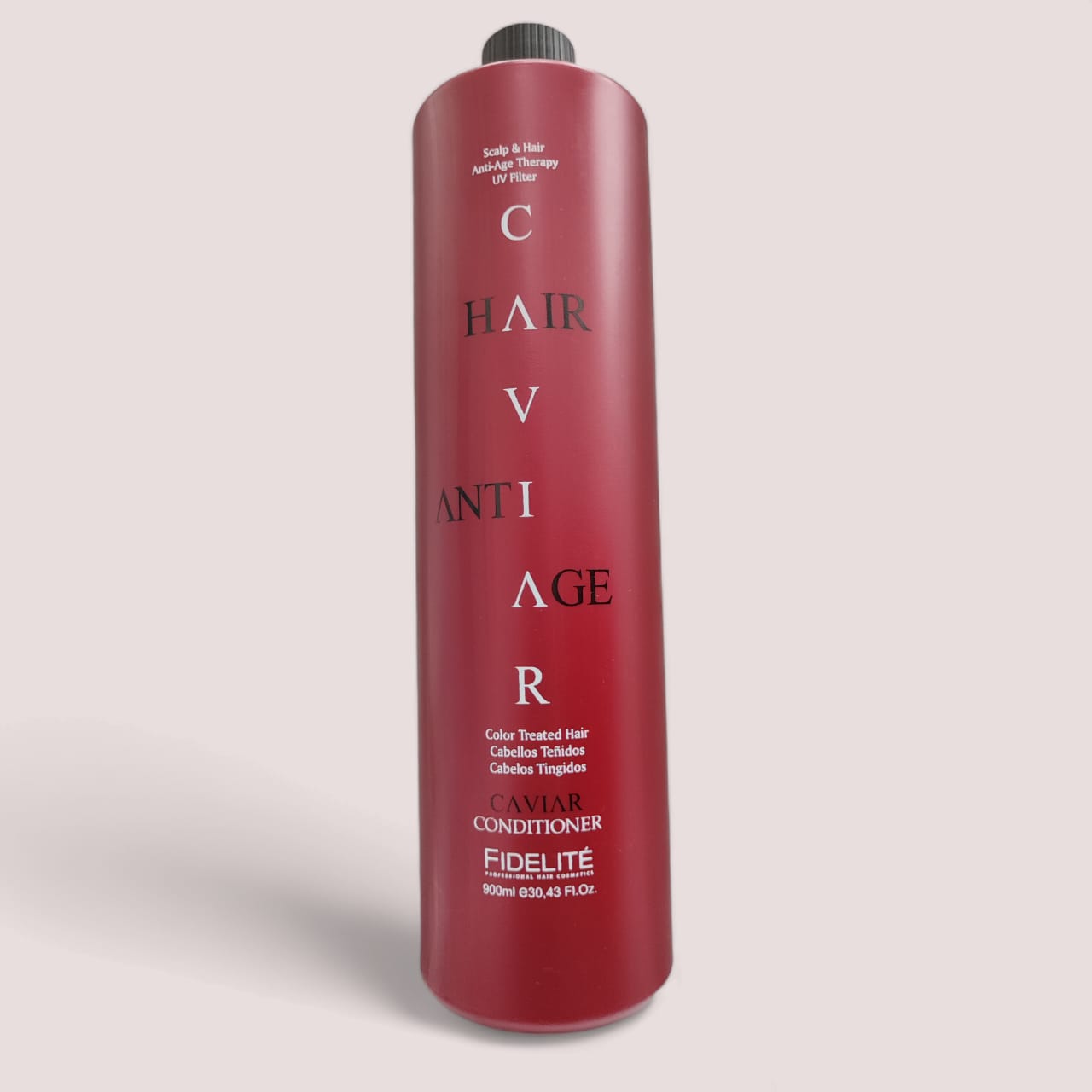 Acondicionador Cabellos Teñidos Con Coloracion Tintura Caviar - Fidelite X 900mL