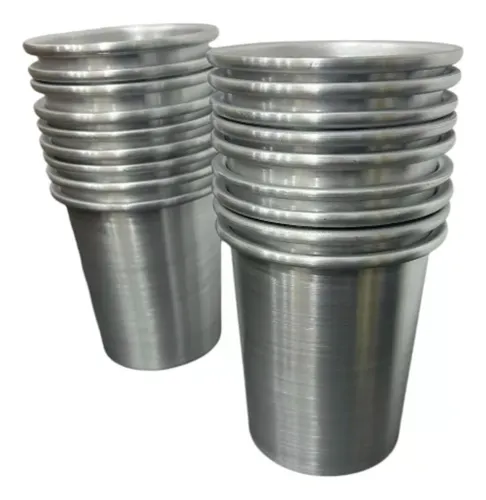 Vasos de aluminio 500 cm3