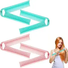 cepillo plegable para cabellos risados