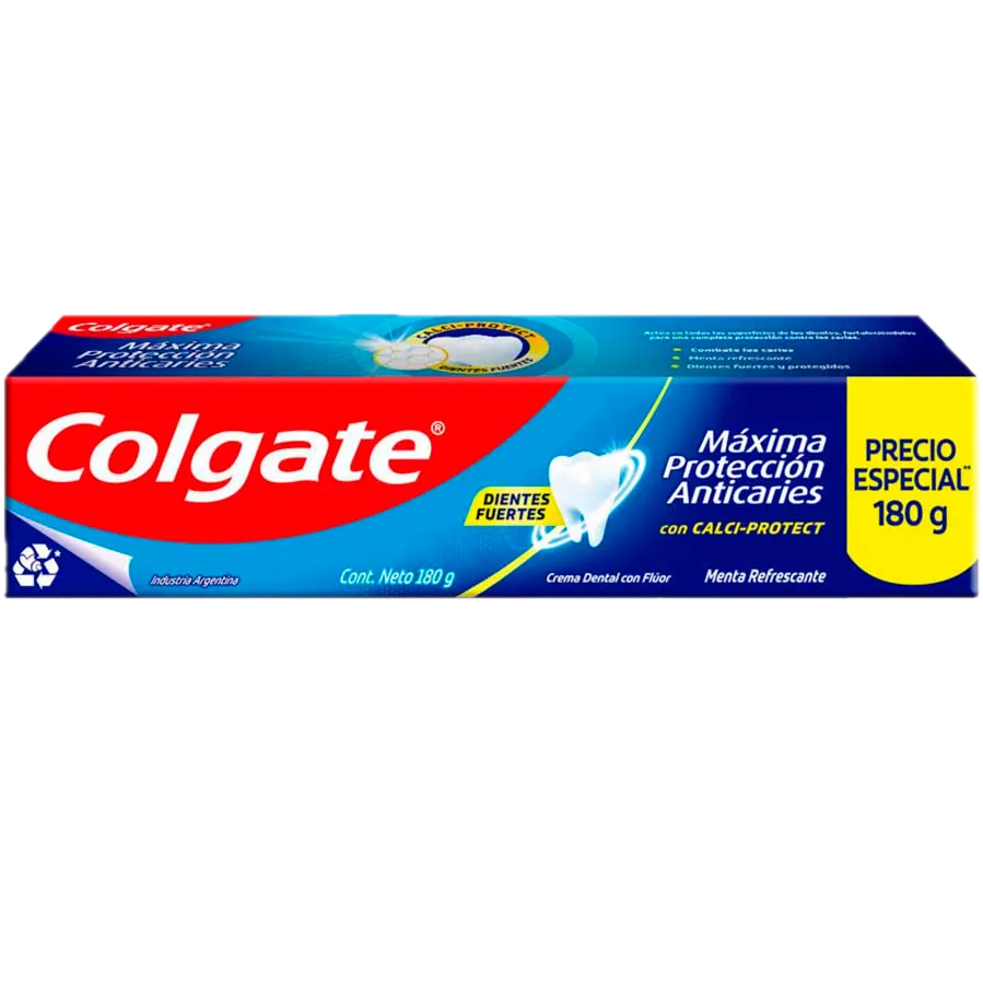 Dentifrico 180g maxima proteccion anticaries Colgate (12)
