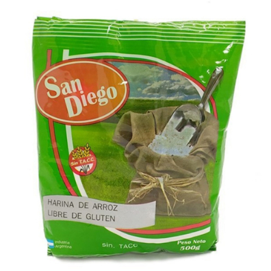 HARINA DE ARROZ X 500 GR SAN DIEGO