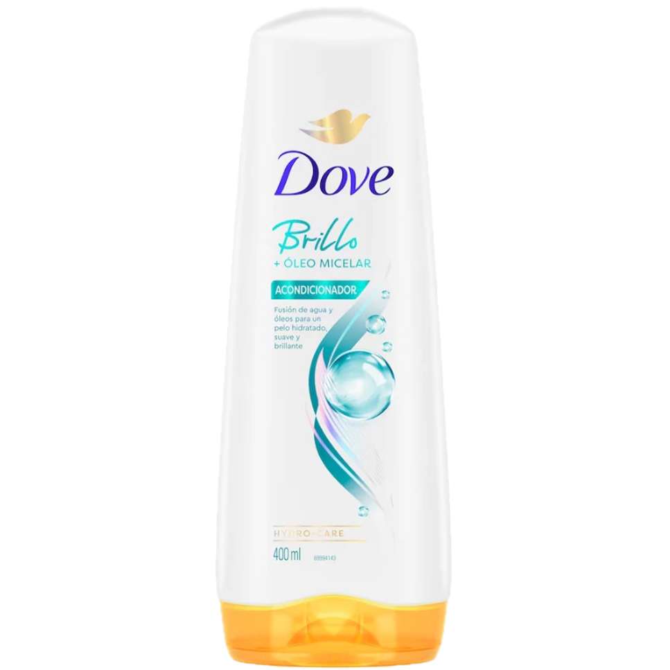 Acondicionador 400ml brillo Dove (12)