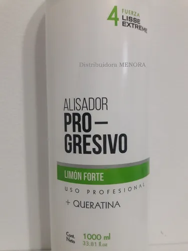 Alisado Progresivo F4 De 1lt lisse extreme limon forte