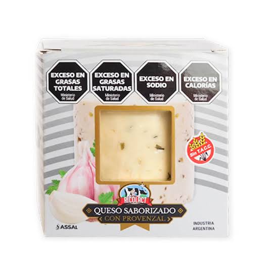 Queso Saborizado c/ Provenzal x 400gr