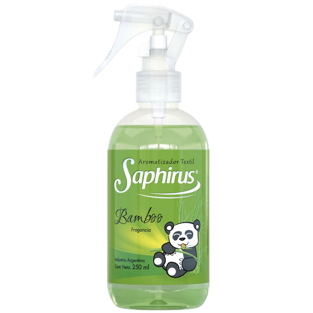 Aromatizador textil 250ml bamboo Saphirus (12)