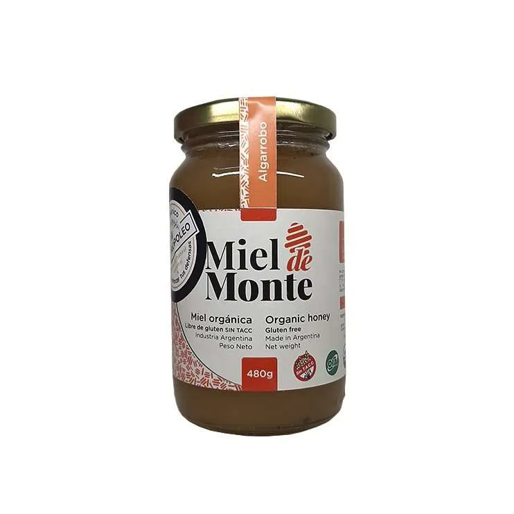 MIEL DE ALGARROBA C/PROPOLEO x480g MONTE