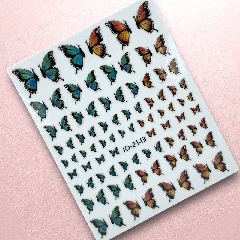 DECO STIKER MARIPOSA FINGER