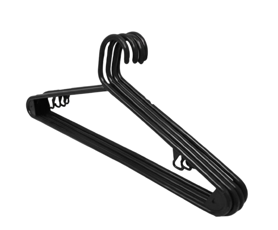 Perchas plásticas x 1