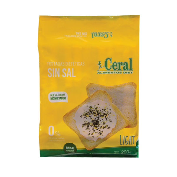 TOSTADAS CERAL S/SAL X 200 GR