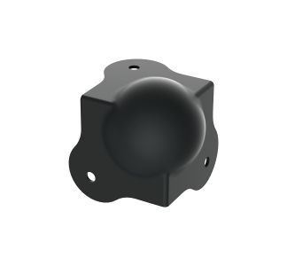 HA214-ESQUINERO BOLITA MEDIANO ANVIL NEGRO