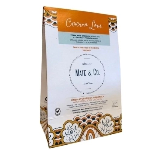YERBA MATE C/CURCUMA x250g MATE Y CO