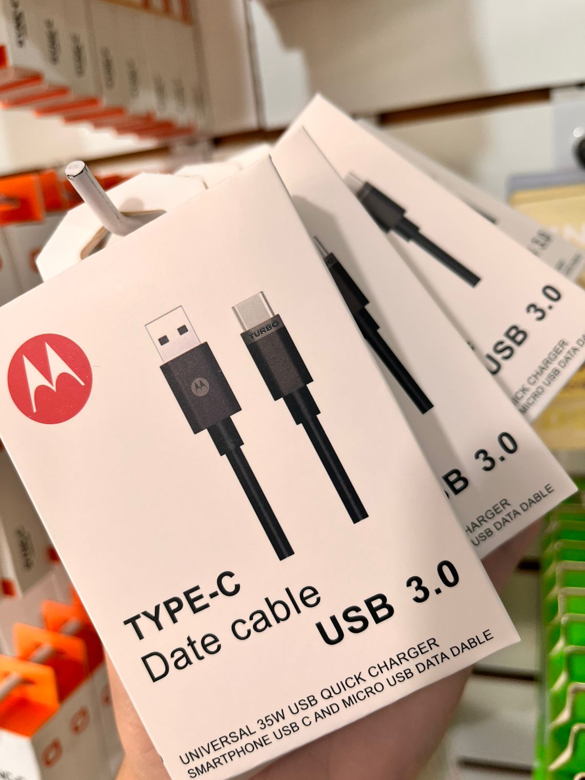USB MOTOROLA  TIPO C