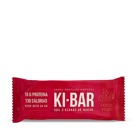 KI BAR BARRITAS FRUTOS ROJOS x 45G