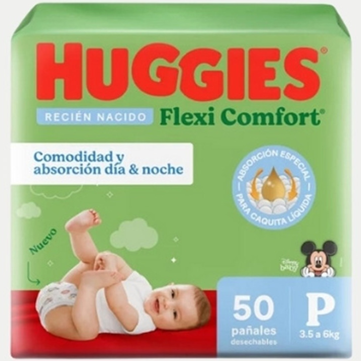Pañal baby P 50u flexi comfort Huggies (2)