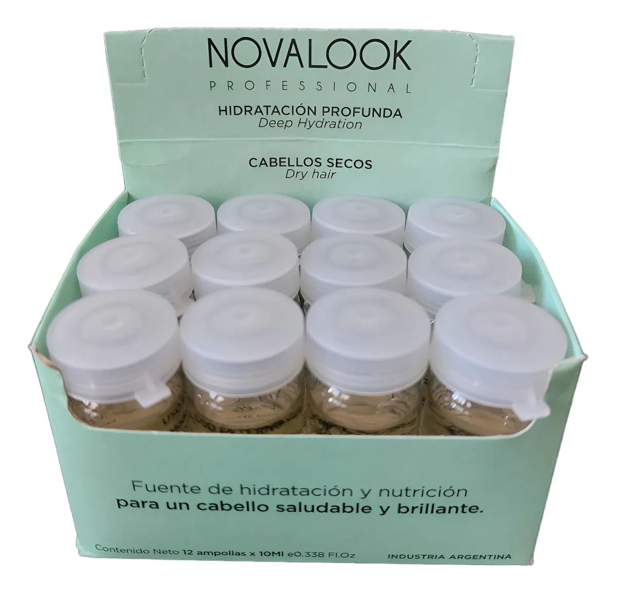 ampolla novalook 10ml hidratacion profunda argan y palta