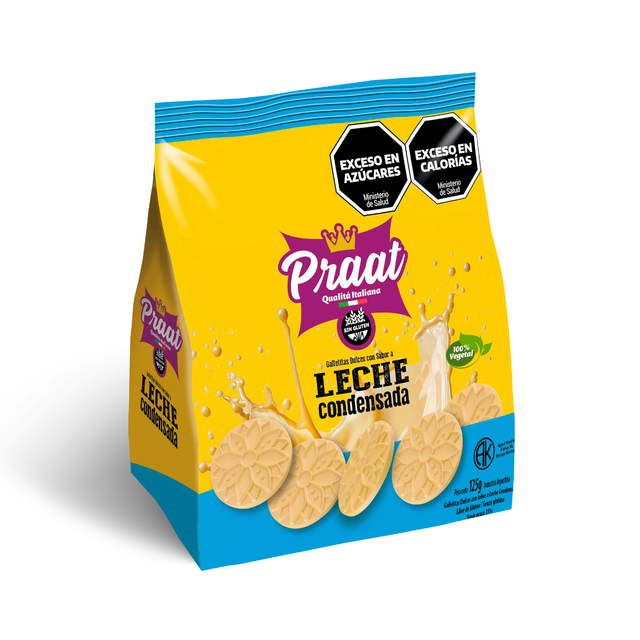 GALLETAS DE LECHE X 125 GRS PRAAT