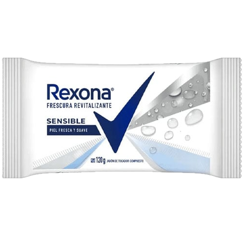 Jabon tocador 120g sensible Rexona (72)
