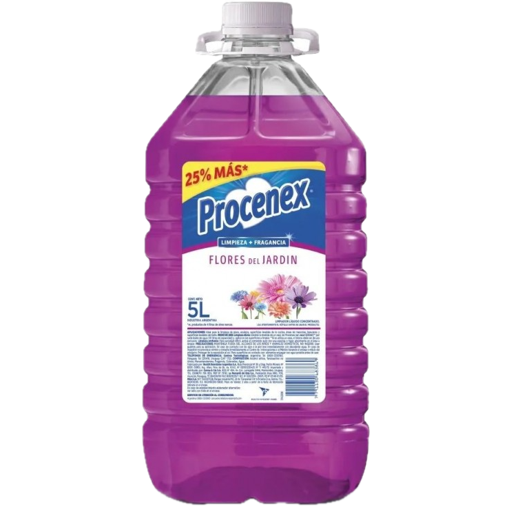 Desodorante p/ piso 5L flores de jardin Procenex (3)
