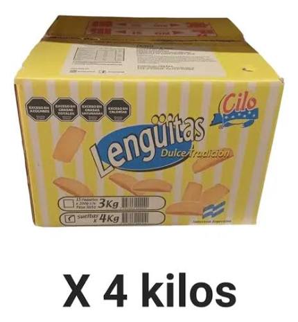 Lenguitas Membrilllo x 4 Kg
