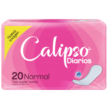 Protectores diarios 20u normal Calipso (40)