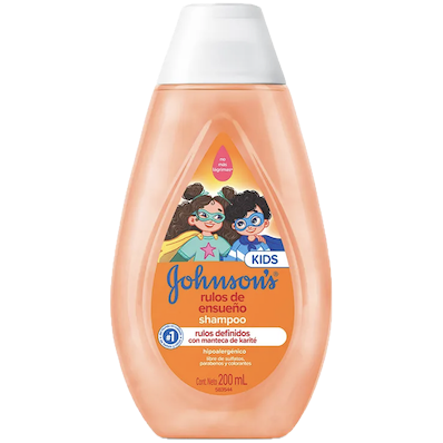 Shampoo kids 200ml rulos de ensueño Johnson (12)