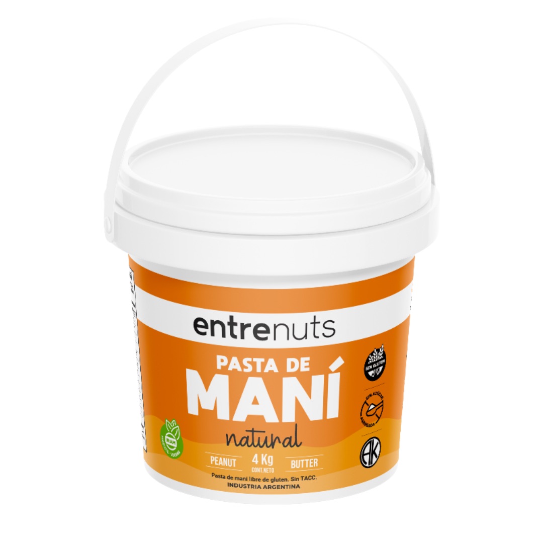 PASTA DE MANI X 4 KG ENTRENUTS