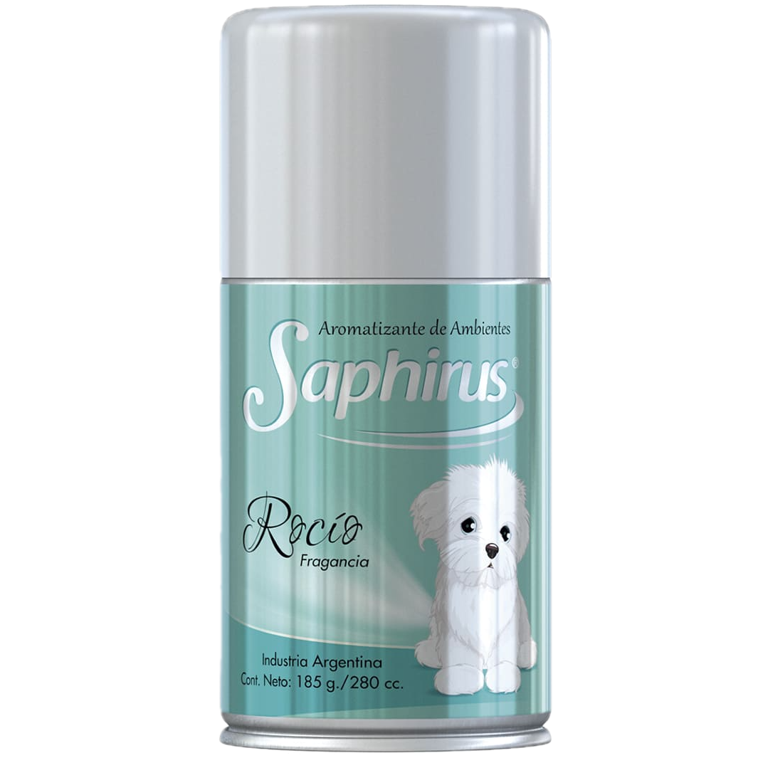 Aromatizante ambiente 280cc rocio Saphirus (12)