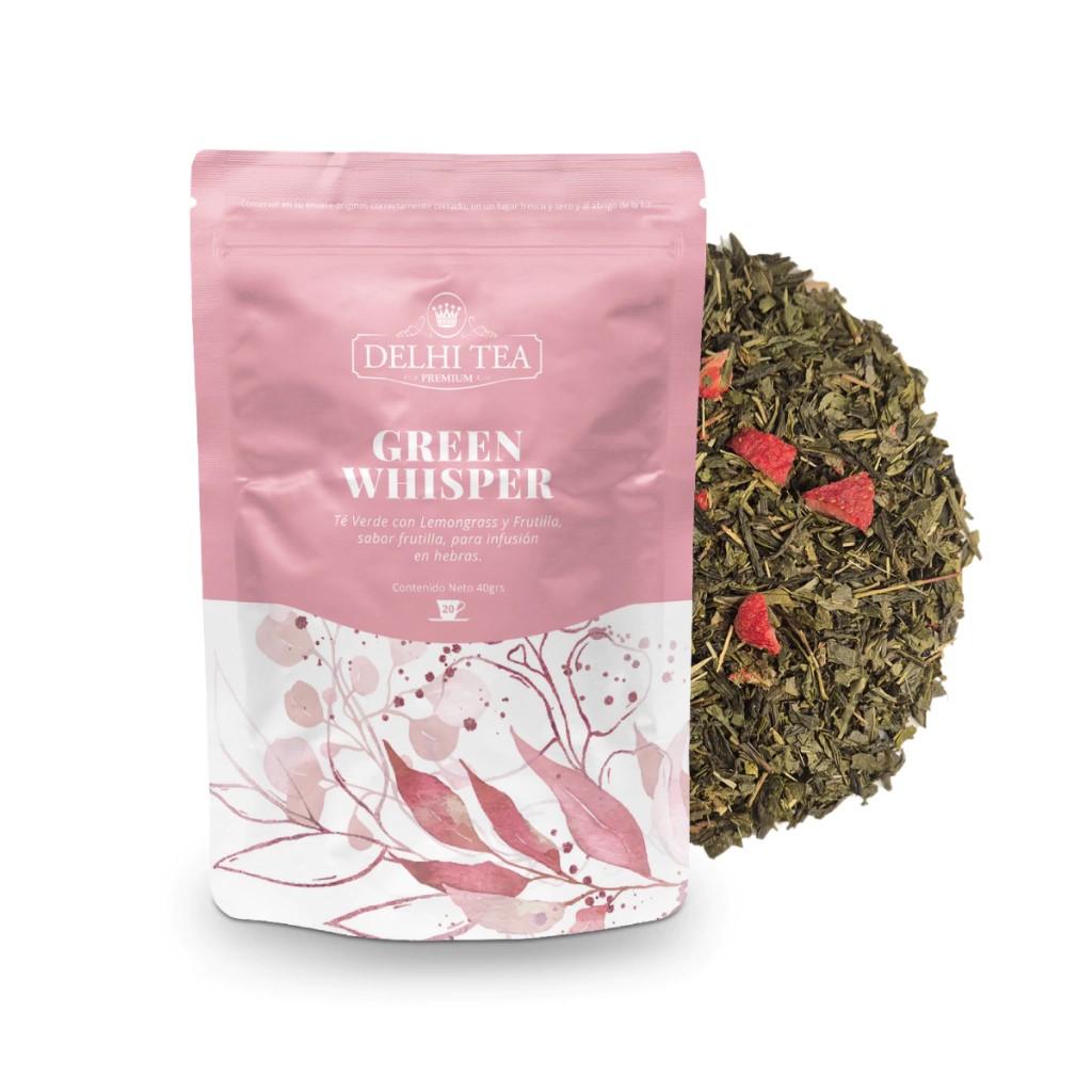 TE GREEN WHISPER X 50 GRS DELHI TEA