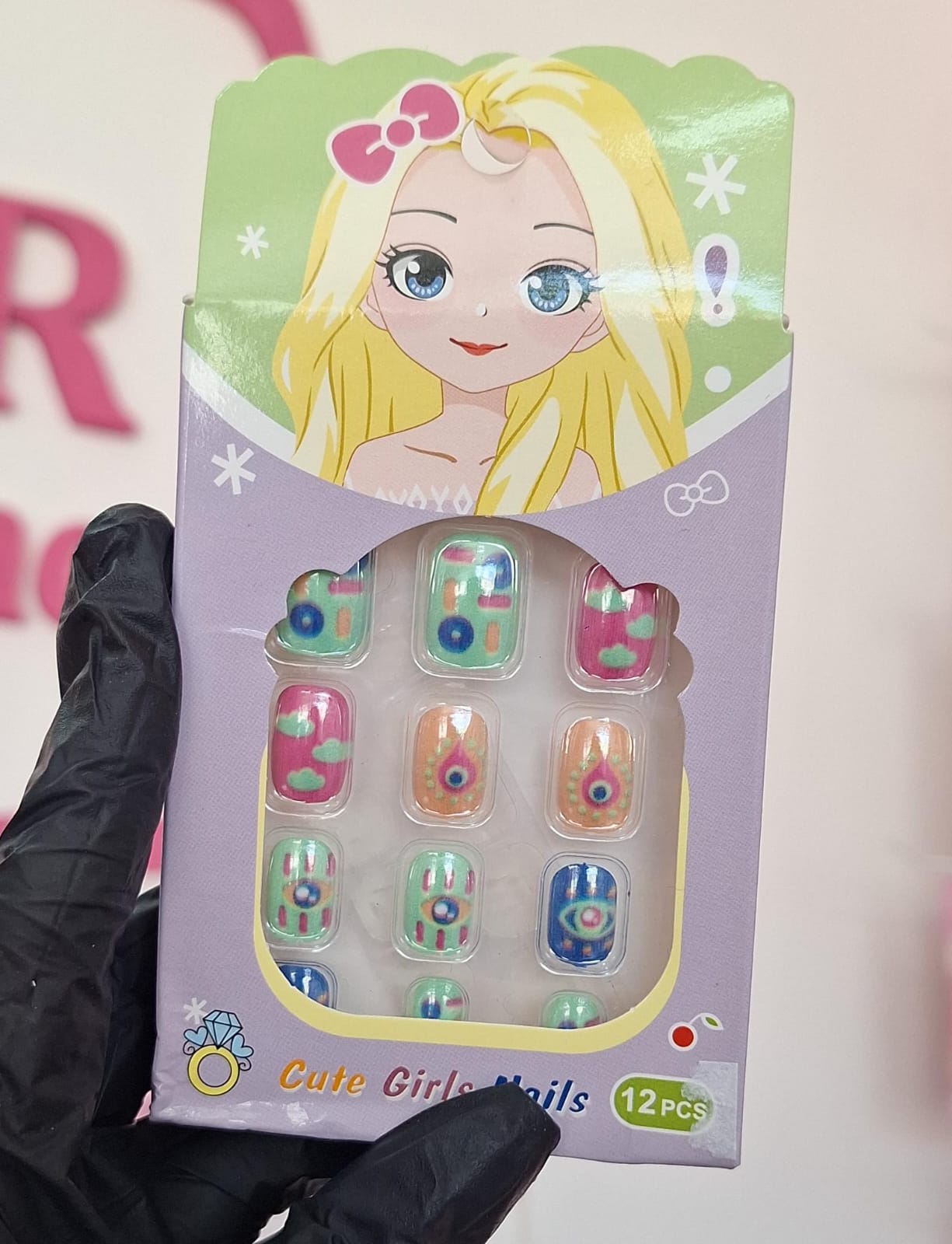 UÑAS POSTIZAS PARA NENA