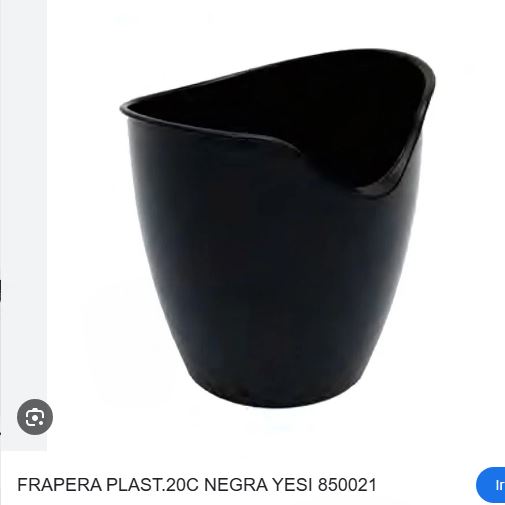 FRAPERA NEGRA yesi (hielera)